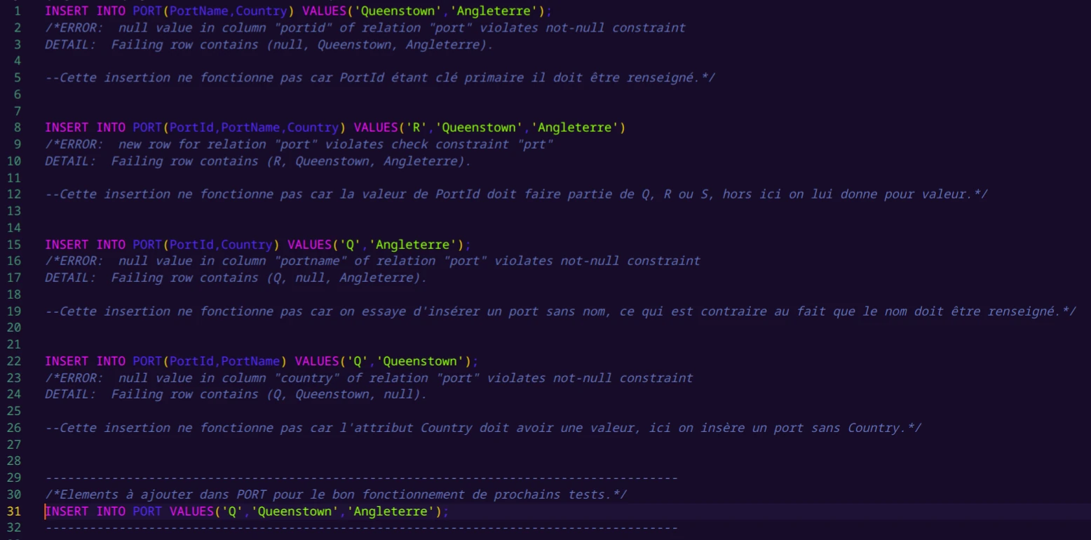 Extrait test conformité